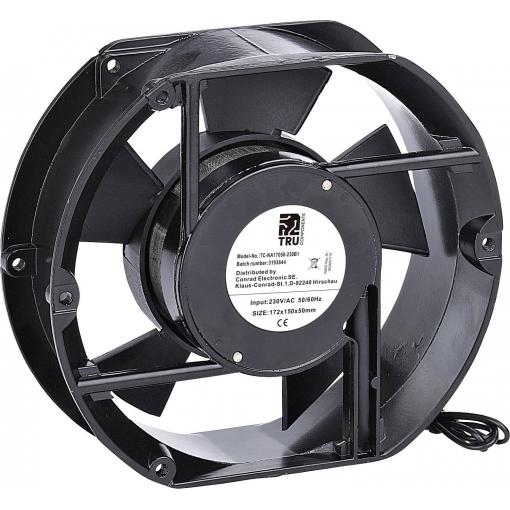 TRU COMPONENTS TC-NA17050-230B1 axiální ventilátor, 230 V/AC, 299 m³/h, (d x š x v) 172 x 150 x 50 mm, TC-12774576