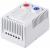 TRU COMPONENTS termostat do skříňového rozvaděče TC-NT71-F01 NCNO 1 rozpínací kontakt, 1 spínací kontakt (d x š x v) 72 x 52 x 50 mm 1 ks