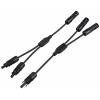 Sygonix SY-6408046 Připojení solárního systému kabelový adaptér, 30 A, černá, 36 cm