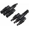 Sygonix Solaradapter T-Verbinder (3 zu 1) 1000V SY-6408000 Y-zástrčka