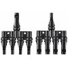 Sygonix Solaradapter T-Verbinder (4 zu 1) 1000V SY-6408002 Y-zástrčka