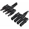 Sygonix Solaradapter T-Verbinder (4 zu 1) 1000V SY-6408002 Y-zástrčka
