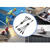 Sygonix SY-6407994 Připojení solárního systému kabelový adaptér, černá, 46.5 cm