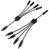Sygonix SY-6407994 Připojení solárního systému kabelový adaptér, černá, 46.5 cm