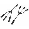 Sygonix SY-6407992 Připojení solárního systému kabelový adaptér, černá, 36 cm
