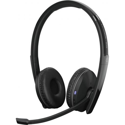 EPOS EPOS ADAPT 261 - Headset - On-Ear - Bluetooth Headset otevřená (On Ear) Bluetooth® stereo černá Potlačení hluku regulace hlasitosti, Vypnutí zvuku