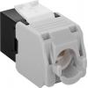 Goobay Goobay 90692 Keystone Modul RJ45 Kupplung CAT6 A Verbinder RJ 45 Stecker Schwarz RJ45 vestavný modul Keystone CAT 6A 1 ks