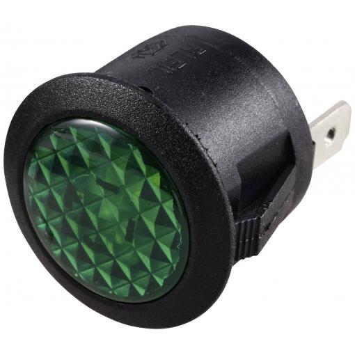 TRU COMPONENTS TC-12659384 Neonová signálka 230 V/AC 20 mm zelená 1 ks