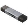 Renkforce RF-PCR-400 externí čtečka paměťových karet USB-A, USB-C® microSD, SD Space Grau