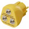TRU COMPONENTS TC-12351668 Zemnicí zástrčka 3x připojení tlačítka 10 mm 1 ks