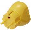 TRU COMPONENTS TC-12277204 Zemnicí zástrčka 2x banánková zásuvka 4 mm, 1x připojení tlačítka 10 mm 1 ks