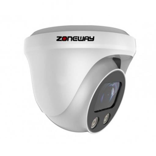 8MPx IP POE dome kamera STARVIS, AI/IVA, WDR, 5x ZOOM | ZONEWAY NC961+