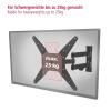 Hama TV držák na zeď 81,3 cm (32) - 165,1 cm (65) naklápěcí, nakláněcí