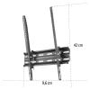 Hama 00220810 TV držák na zeď 81,3 cm (32) - 165,1 cm (65) integrovaná vodováha