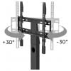 Hama 00220866 TV stojan 81,3 cm (32) - 139,7 cm (55) nastavitelná výška, nakláněcí