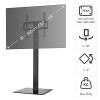 Hama 00220868 TV držák na zeď 81,3 cm (32) - 165,1 cm (65) nastavitelná výška, nakláněcí