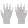 TRU COMPONENTS TC-12539840 ESD rukavice světle šedá vel. Oblečení: S #####Polyamidfaser, #####PU-Beschichtung 1 pár