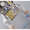TRU COMPONENTS TC-12539840 ESD rukavice světle šedá vel. Oblečení: S #####Polyamidfaser, #####PU-Beschichtung 1 pár