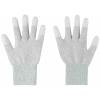 TRU COMPONENTS TC-12539844 ESD rukavice světle šedá vel. Oblečení: M #####Polyamidfaser, #####PU-Beschichtung 1 pár