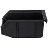 TRU COMPONENTS TC-12539872 Otevřený úložný ESD box (d x š x v) 17.5 x 10.5 x 7.7 cm disipativní Poznávací značka ESD: D Zavěšení 1 ks