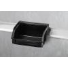 TRU COMPONENTS TC-12539864 Otevřený úložný ESD box (d x š x v) 95 x 105 x 55 mm disipativní Poznávací značka ESD: D Zavěšení 1 ks