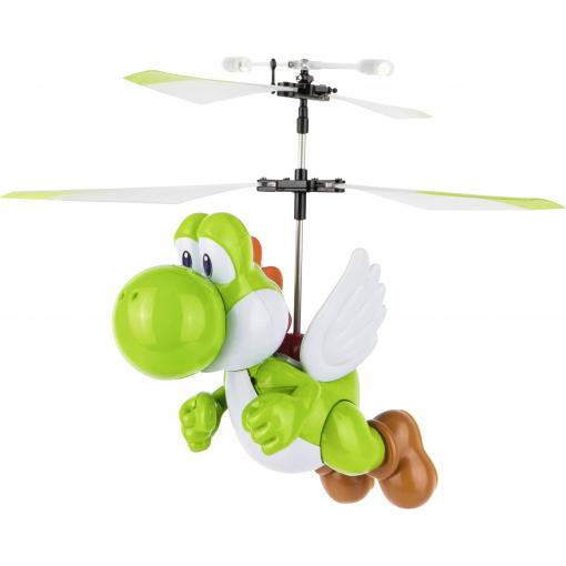 Carrera RC Super Mario - Flying Cape Yoshi RC model vrtulníku vrtulník s dvojitým rotorem RtF