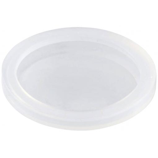 TRU COMPONENTS TC-12647472 Těsnicí krytka Vhodné pro 16 mm tlačítkový spínač s plochou kulatou hlavouTento text byl přeložen strojově. IP67 1 ks