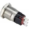 TRU COMPONENTS TC-12647480 tlačítko 250 V/AC 3 A 1x vyp/(zap) IP65 bez aretace Mosaz, pochromovaná 1 ks