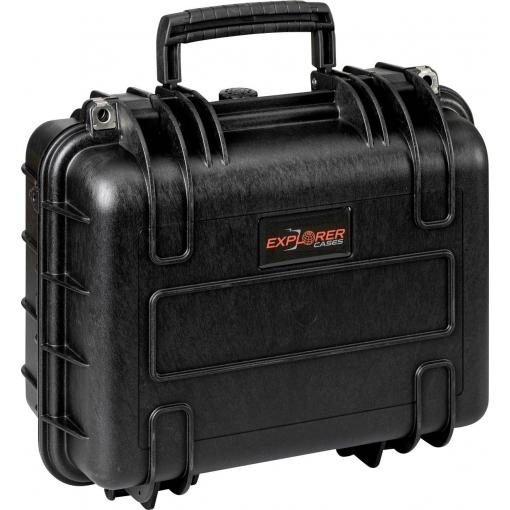 Explorer Cases 3317HL.B black with pick & pluck foam outdoorový kufřík, (š x v x h) 33 x 24 x 17 cm, černá, 3317HL.B