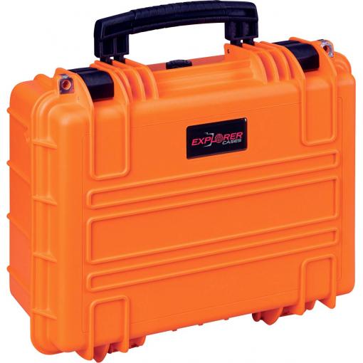 Explorer Cases 3818HL.O orange with pick & pluck foam outdoorový kufřík, (š x v x h) 38 x 27 x 18 cm, oranžová, 3818HL.O
