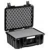 Explorer Cases 3818HL.B black with pick & pluck foam outdoorový kufřík, (š x v x h) 38 x 27 x 18 cm, černá, 3818HL.B