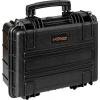 Explorer Cases 3818HL.B black with pick & pluck foam outdoorový kufřík, (š x v x h) 38 x 27 x 18 cm, černá, 3818HL.B