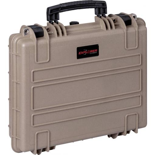 Explorer Cases 4412HL.D E desert tan empty outdoorový kufřík, (š x v x h) 45 x 35 x 13 cm, písková, 4412HL.D E