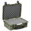 Explorer Cases 3815HL.G green with pick & pluck foam outdoorový kufřík, (š x v x h) 38 x 27 x 16 cm, olivově zelená , 3815HL.G