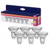 OSRAM HOMELIGHTING 4099854334443 LED Energetická třída (EEK2021) F (A - G) GU10 4.3 W = 50 W teplá bílá (Ø x v) 50 mm x 50 mm 6 ks
