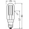 OSRAM HOMELIGHTING 4099854247330 LED Energetická třída (EEK2021) E (A - G) E14 6.5 W = 55 W teplá bílá (Ø x v) 25 mm x 25 mm 1 ks