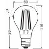 OSRAM HOMELIGHTING 4099854235726 LED Energetická třída (EEK2021) E (A - G) E27 7.3 W = 60 W teplá bílá (Ø x v) 60 mm x 60 mm 1 ks