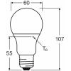 OSRAM HOMELIGHTING 4099854340338 LED Energetická třída (EEK2021) F (A - G) E27 8.5 W = 60 W teplá bílá (Ø x v) 60 mm x 60 mm 3 ks