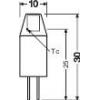OSRAM HOMELIGHTING 4099854340284 LED Energetická třída (EEK2021) F (A - G) G4 1 W = 10 W teplá bílá (Ø x v) 10 mm x 10 mm 5 ks