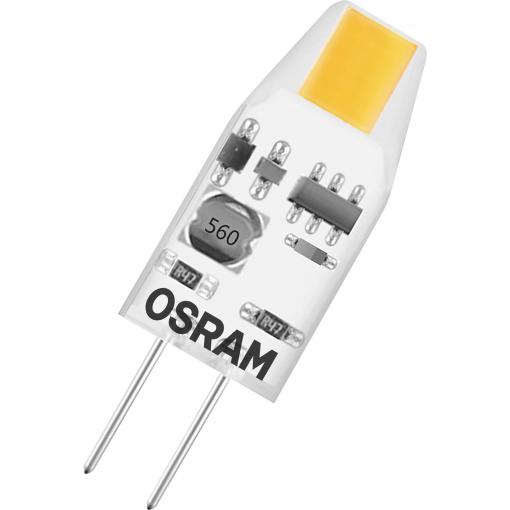 OSRAM HOMELIGHTING 4099854340284 LED Energetická třída (EEK2021) F (A - G) G4 1 W = 10 W teplá bílá (Ø x v) 10 mm x 10 mm 5 ks