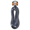 Solight flexo šňůra, 10m, 2 x 1.5mm2, gumová H05RR-F2, černá - PF60