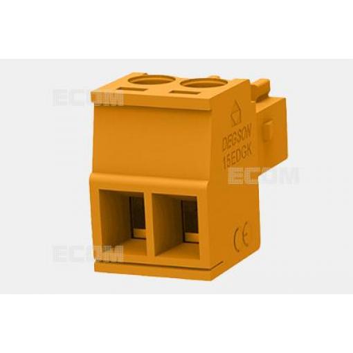 Svorkovnice 15EDGK-3.50-02P, 2 póly, 250 V / 7 A, 180°