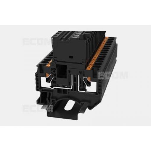 Pojistkové pouzdro DS4-HE-LD60-01P-13, DIN lišta, 5×20, 6,3 A, 60 V