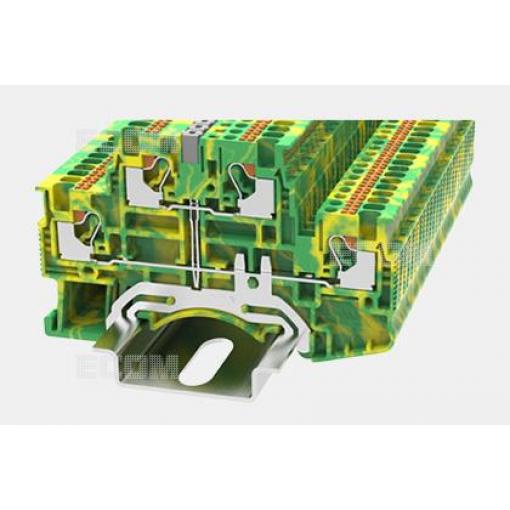 Svorka na DIN lištu DSKK1.5-PE-01P-1C-00Z(H), 1,5 mm²