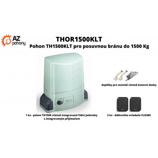 Thor1500KLT - pohon TH1500KLT pro posuvnou bránu do 1500 kg