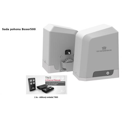 Boxer500 + CB3 SOLAR - pohon posuvných bran do 500 kg