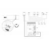NKSL400 naked sliding - pohon Nice Robus pro vrata ve sloupku