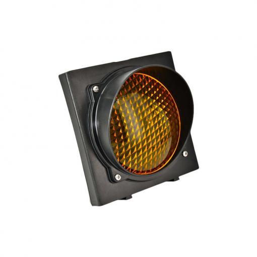 ASFGASFK230 - LED jednokomorový semafor plastový - žlutý 230 V