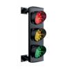 ASF25L3GRV230 - LED tříkomorový semafor kovový 230 V
