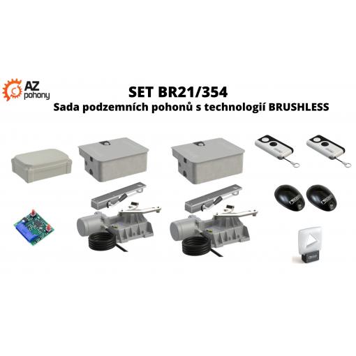 SET BR21/354 - sada podzemních pohonů s technologií Brushless